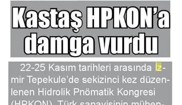 Kastaş HPKON'a Damga Vurdu