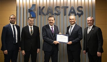 Mr. M. Rifat Hisarcıklıoğlu honored Kastaş with a visit